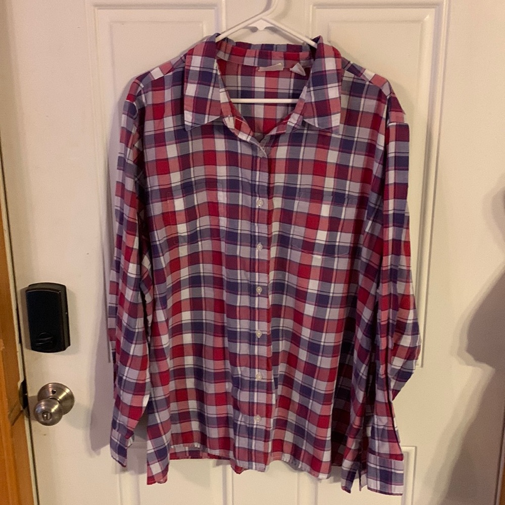 Chic Comfort Collection Button Down Top